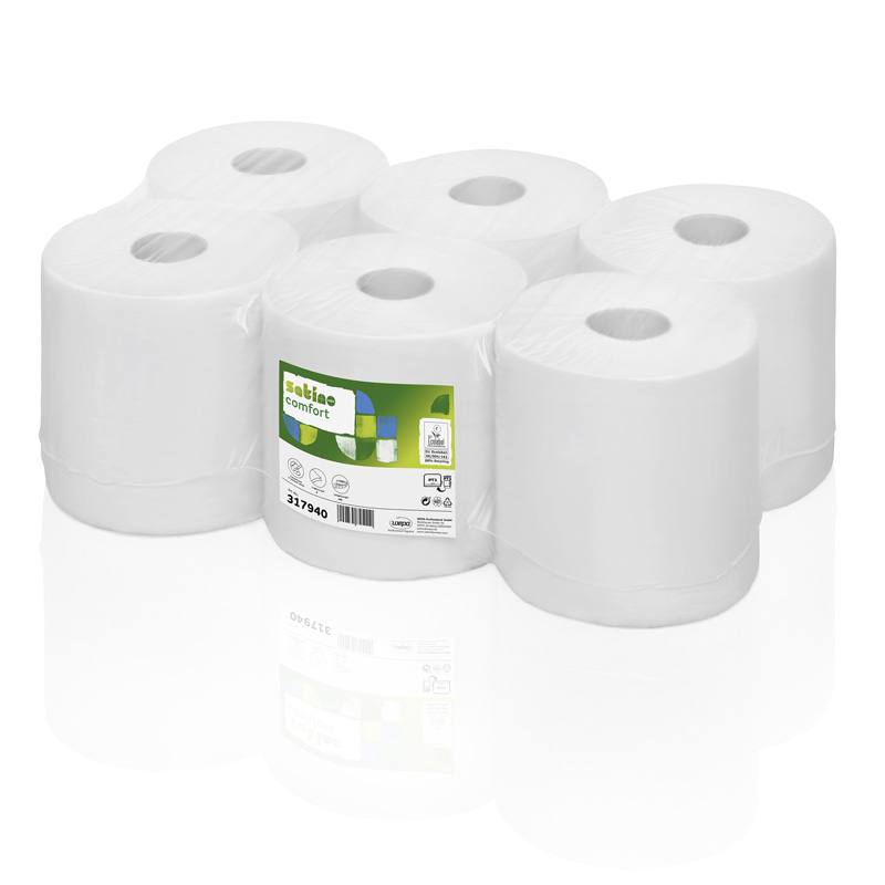 Handtuchrollen Comfort 150m 2 lagig 6 Rollen (PT1)